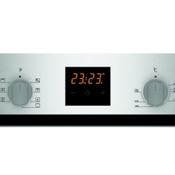 Cuptor incorporabil Samus SC617EXV, Electric, 56 litri, Clasa A, Display LCD, Timer, Inox