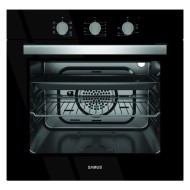 Cuptor incorporabil SC618TGV, 56 litri, Clasa A, Timer, Ventilator, Negru