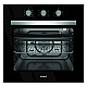 Cuptor incorporabil SC618TGV, 56 litri, Clasa A, Timer, Ventilator, Negru