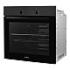Cuptor Incorporabil Samus SC620G4B, 62 L, 4 Functii, Clasa energetica A, Grill, 2200 W, Ventilatie, Negru