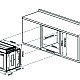 Cuptor incorporabil Samus SC626GDX9 Gray, Electric, 75l, Clasa A, Display digital, 2800 W, 9 functii, Temporizator, Semi grill, Dezghetare, Gri