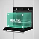 Cuptor incorporabil Samus SCE827GCF, 80 L, 2500 W, 7 Functii, Timer digital, Grill electric, Ventilator, Clasa energetica A, Curatare catalitica, Sticla neagra