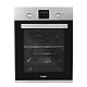 Cuptor incorporabil Samus SCE458GTXV, 1900 W, 47L, Latime 45 cm, 6 functii, Clasa energetica A, Grill, Timer, Ventilator, Gatire automata, Blocare acces copii, Negru/Inox
