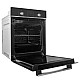 Cuptor incorporabil Samus SCE459GTBV, 1900 W, 47L, 6 functii, Latime 45 cm, Clasa energetica A, Grill, Timer, Ventilatie, Gatire automata, Blocare acces copii, Negru/Inox