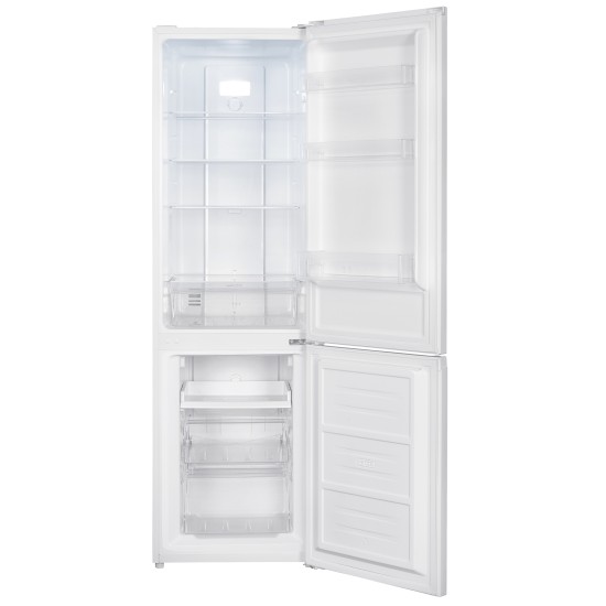 Combina Frigorifica Samus SCW357NFE, 253 L, Full No Frost, Clasa energetica E, Termostat reglabil, 2 sertare + 1 sertar pentru pizza in congelator, H 180 cm, Alb