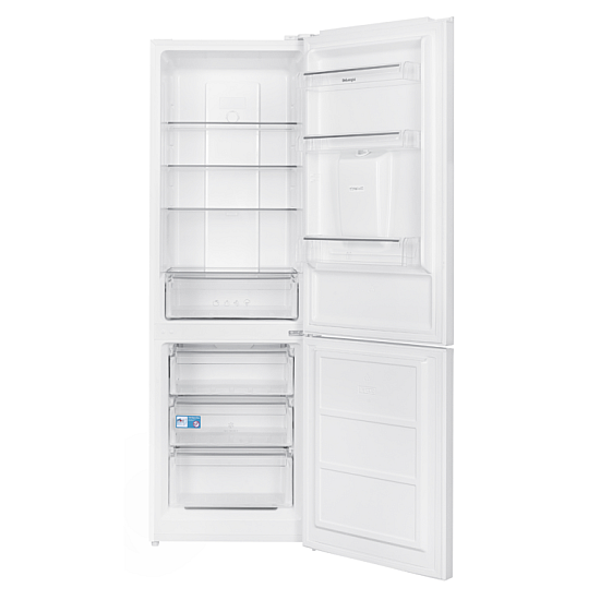 Combina frigorifica Samus SCW396NFDE, 291 l, Full No Frost, Dozator apa, Clasa energetica E, 3 sertare congelator, H 186 cm, Alb