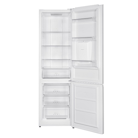 Combina frigorifica Samus SCW506NFDE, 324 litri, Full No Frost, Dozator de apa, Control electronic cu LED-uri, Clasa energetica E, 3 sertare la congelator, Alb