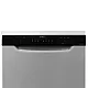 Masina de spalat vase Samus SDSB612.6, 12 seturi, 6 Programe, Latime 60 cm, Clasa energetica E, Control electronic leduri, Argintiu