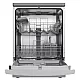 Masina de spalat vase Samus SDSB612.6, 12 seturi, 6 Programe, Latime 60 cm, Clasa energetica E, Control electronic leduri, Argintiu