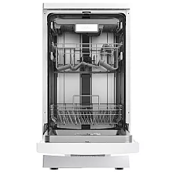 Masina de spalat vase Samus SDW410.8, 10 seturi, Latime 45 cm, 8 Programe, Clasa energetica E, Afisaj electronic, Alb