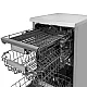 Masina de spalat vase Samus SDX410.8, 10 seturi, Latime 45 cm, 8 Programe, Clasa energetica E, Afisaj electronic, Pornire intarziata, Inox/Argintiu