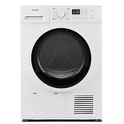 Uscator de rufe Samus SGDP-1024, 10 kg, Afisaj electronic, Tip procedura uscare pompa de caldura, 16 programe, Clasa energetica D, Anti-sifonare, Blocare acces copii, Pornire intarziata, Alb