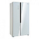 Frigider side by side Heinner HSBS-H442NFGWHE++, 442 l, Total NoFrost, Display, Clasa E, H 177 cm, Sticla alba