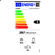 Frigider side by side Heinner HSBS-H442NFGWHE++, 442 l, Total NoFrost, Display, Clasa E, H 177 cm, Sticla alba
