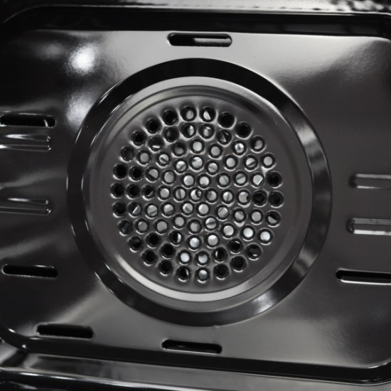 Aragaz Samus SM662AENS WHITE, 4 arzatoare, cuptor electric, 1 arzator WOK, aprindere electrica, grill, timer mecanic, capac metalic, alb