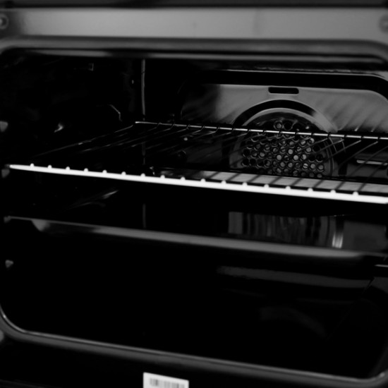 SM664VTE INOX, Plita vitroceramica, 4 zone de gatit, 10 functii cuptor, Grill, Convectie 3D, 56 L, Timer, 59.8x61 cm, Inox