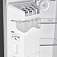 Side by side Samus SSX-670NFIDE, 513 L, Full No Frost, Afisaj LCD, Dozator apa si gheata, Clasa energetica E, Inox/laterale argintii