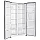 Side by Side Samus SSX-669NFWDE, 529 L, Full No Frost, Dozator apa, Clasa energetica E, Afisaj LCD, H 177 cm, Inox/Argintiu(laterale)