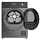Uscator de rufe Samus SWDP-817DS, Capacitate 8 kg, Afisaj electronic, Tip procedura uscare pompa de caldura, 16 Programe, Clasa energetica E, Blocare acces copii, Pornire intarziata, Negru