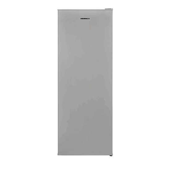 Frigider cu o usa Heinner HF-V255SE++, 255 l, Clasa E, Control mecanic, Iluminare LED, H 145.5 cm, Argintiu
