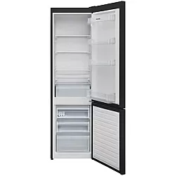 Combina frigorifica Heinner HC-V288BKE++, 288 l, Less frost, Clasa E, Control mecanic, Iluminare LED, H 180 cm, Negru
