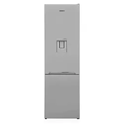 Combina frigorifica Heinner HC-V288SWDE++, 288 l, Less Frost, Clasa E, Dozator apa, Control mecanic, Iluminat LED, H 180 cm, Argintiu