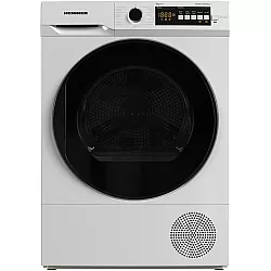 Uscator de rufe Heinner HHPD-V9T2KA++, Pompa de caldura, 9 kg, 15 programe, Clasa E, Display LED, Purebeam+, Iluminat cuva, Usa reversibila, Indicator curatare filtru scame, Indicator rezervor colectare apa plin, Blocare acces copii, Alb