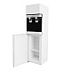 Dozator de apa cu compresor Samus WDST-251CW, Putere incalzire apa 500 W, Putere racire apa 85 W, Bidon 11/19 L, Dulap de depozitare, Siguranta copii, Alb