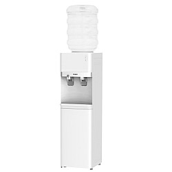 Dozator de apa Samus WDST-252CWS, Putere incalzire apa: 500 W, Debit maxim apa calda: 5 litri/h, Sursa de apa: Bidon (11/19 litri), Debit maxim apa rece: 2 litri/h, Putere racire apa: 85 W, Alb/Argiintiu