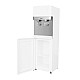 Dozator de apa Samus WDST-252CWS, Putere incalzire apa: 500 W, Debit maxim apa calda: 5 litri/h, Sursa de apa: Bidon (11/19 litri), Debit maxim apa rece: 2 litri/h, Putere racire apa: 85 W, Alb/Argiintiu