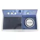 Masina de spalat rufe semiautomata Albatros WMS12.3, Volum cuva de spalare max 100 l, Cantitatea de rufe uscate 12 kg, Cantitatea de rufe la stoarcere 7 kg, Alb