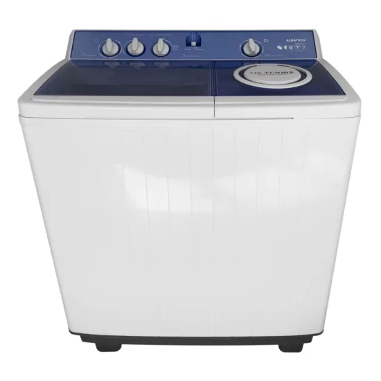 Masina de spalat rufe semiautomata Albatros WMS12.3, Volum cuva de spalare max 100 l, Cantitatea de rufe uscate 12 kg, Cantitatea de rufe la stoarcere 7 kg, Alb