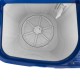 Masina de spalat rufe semiautomata Albatros WMS 5.3, Capacitate rufe uscate 5 Kg, Capacitate rufe storcere 2.5 Kg, Alb/Albastru
