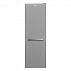 Combină frigorifică Heinner HCNF-V291SE++, No Frost Multicooling, 294 l, Clasa E, Freezer Shield, H 186 cm, Argintiu