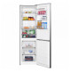 Combina Frigorifica Albatros CNFX495E, 347 L, Full No Frost, Clasa energetica E, Termostat reglabil, 3 sertare congelator, H 195 cm, Inox/ Argintiu