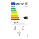 Combina Frigorifica Albatros CNFX495E, 347 L, Full No Frost, Clasa energetica E, Termostat reglabil, 3 sertare congelator, H 195 cm, Inox/ Argintiu