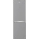 Combina frigorifica Beko RCNA366K40XBN, 324 l, Clasa E, NeoFrost, KitchenFit, H 186 cm, Argintiu