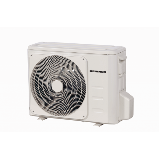 Aparat de aer conditionat Heinner Crystal HAC-CR09KITWIFI, 9000 BTU, Control WIFI, Kit instalare inclus, Clasa A++/A+, Functie Follow me, Functie turbo, Functie mentinere temperatura 8⁰C, Filtru cu densitate ridicata, Autocuratare, Alb