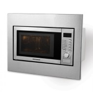 Cuptor cu microunde incorporabil HEINNER HMW-23BI, 23 l, 800 W, Digital, Grill, Inox