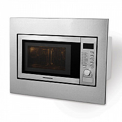 Cuptor cu microunde incorporabil HEINNER HMW-23BI, 23 l, 800 W, Digital, Grill, Inox
