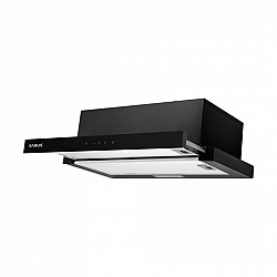 Hotă Incorporabilă Samus HS6055DTGB, Telescopica, Lățime 60 cm, 1 Motor, 2 Trepte de absorbție, Negru