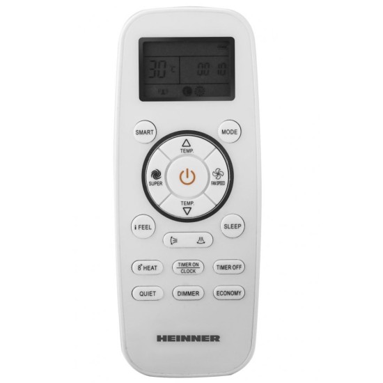 Aparat de aer conditionat Heinner 12000 BTU, Clasa A++, functie iFeel, HAC-HS12WH++, Alb