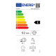Mașină de spălat vase Heinner HDW-FS6006DSE++, 12 Seturi, 6 programe, Clasa E, Half load, Blocare acces copii, 60 cm, Argintiu