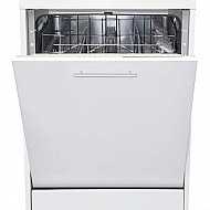 Masina de spalat vase incorporabila Heinner HDW-BI6005IE++, 12 Seturi, 5 programe, Clasa E, Half load, Aquastop, 60 cm