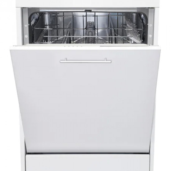 Masina de spalat vase incorporabila Heinner HDW-BI6005IE++, 12 Seturi, 5 programe, Clasa E, Half load, Aquastop, 60 cm