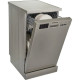 Masina de spalat vase Heinner HDW-FS4506DSE++, 10 Seturi, 6 programe, Clasa E, Half load, Aquastop, 45 cm, Antracit