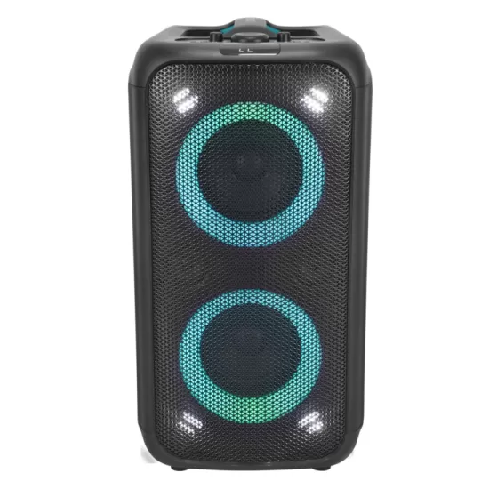 Boxa portabila Samus Miami 5.25, Putere RMS 80 W / de iesire 240 W / PMPO 800 W, Display digital, Bluetooth, FM Radio, Intrare Aux / USB / Microfon, Iluminare pe ritmul muzicii