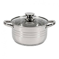 SEMIOALA INOX+CAPAC, 20X11.5 CM, 3.5 L, MYRA, COOKING BY HEINNER