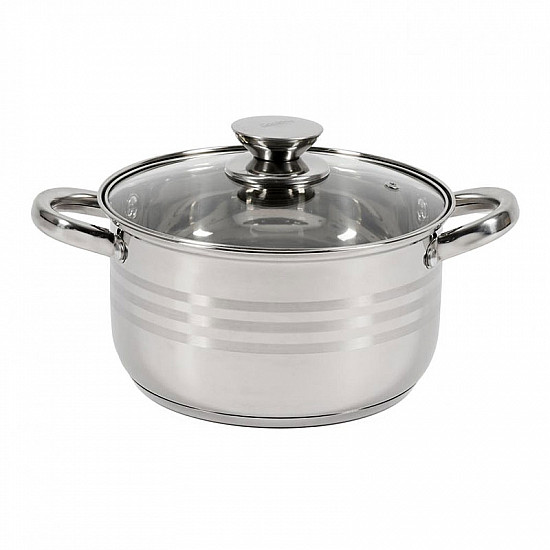 SEMIOALA INOX+CAPAC, 20X11.5 CM, 3.5 L, MYRA, COOKING BY HEINNER