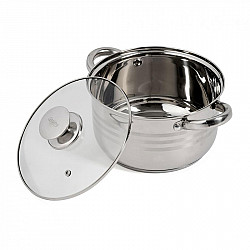 SEMIOALA INOX+CAPAC, 20X11.5 CM, 3.5 L, MYRA, COOKING BY HEINNER